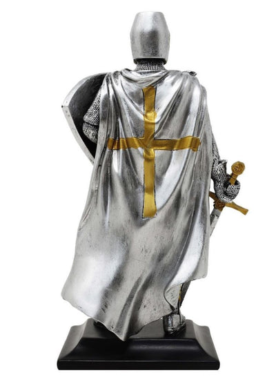 Knight - Crusader - Large Polyresin Figurine - MC-36049