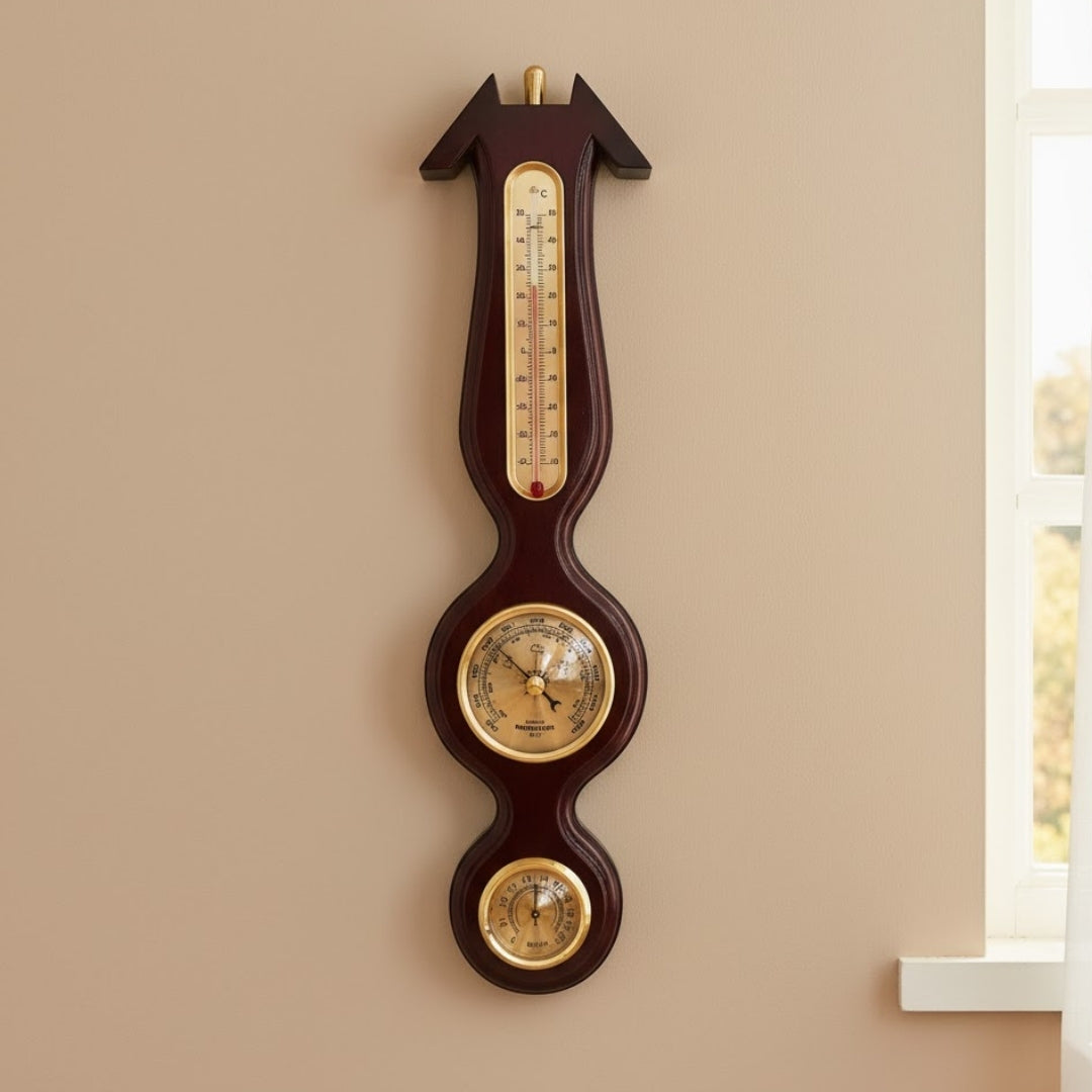 Meteorologická stanice 3v1 teploměr barometr vlhkoměr 40cm – YG37