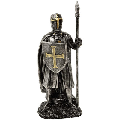 Figurka rytíř s kopím 20 cm polyresin - MC-23080