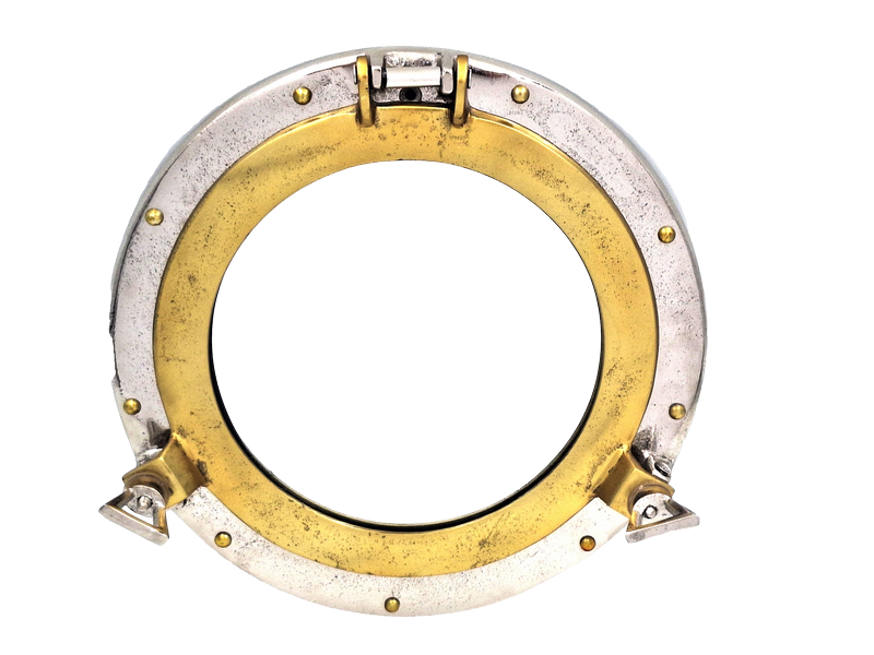 Porthole - Mirror - Diameter 28cm - N-0268C