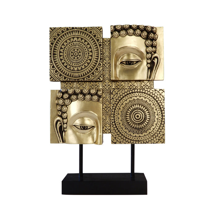 Buddhist Mandala Figurine - 4 elements - 43715