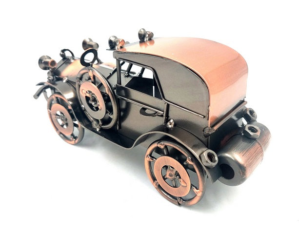Kovový model retro automobilu dekorace vintage - Q87