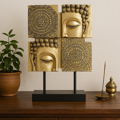 Buddhist Mandala Figurine - 4 elements - 43715