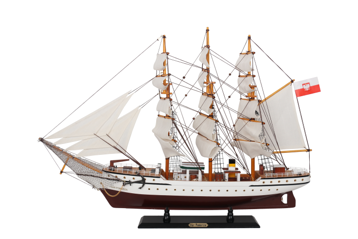 Dar Pomorza sailing ship model 80cm - DARPOM80