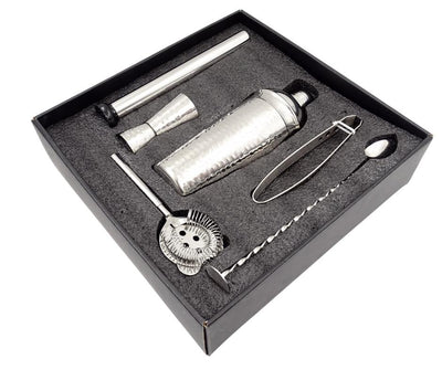 Set de barman Steel de 6 piezas