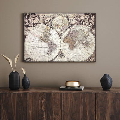 Map of the World 1686 - G. Valck reprint - M1686 – Gift for a Historian