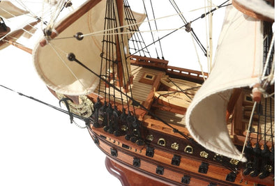 Luxury 65cm Soleil Royal sailing ship model - SOL6, with the option of personalization by engraving