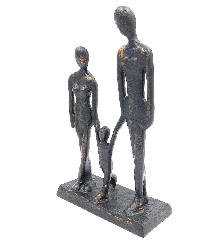Rodina s dítětem dekorativní figurka DI-FIG-022