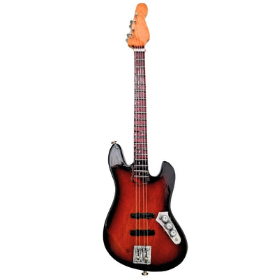 15 cm dekoratyvinė mini gitara su stoveliu ir galimybe suasmeninti graviruojant