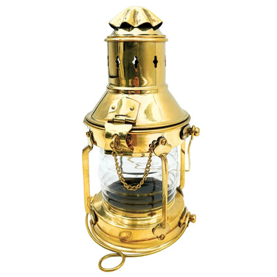 Mosazná petrolejová lampa retro dárek pro námořníka – SL10