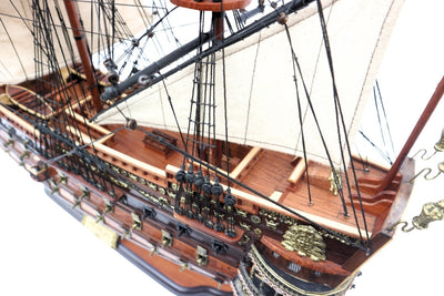 Model plachetnice San Felipe 80cm s možností personalizace gravírováním