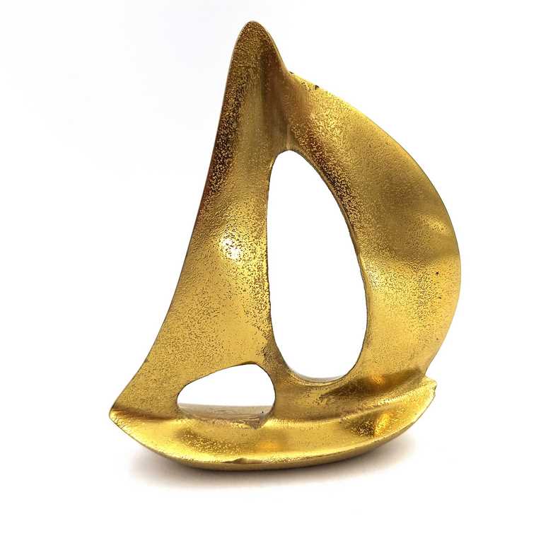 Zlatá jachta - hliník 15cm - NI1651