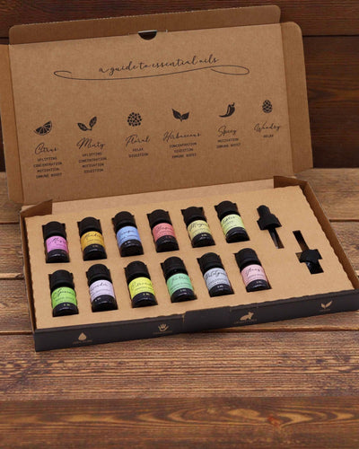 Set de uleiuri esențiale pentru aromaterapie – primăvară