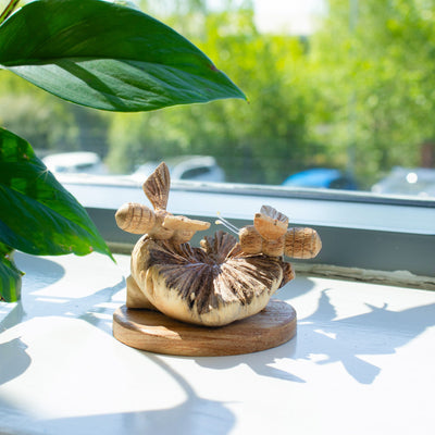 Handmade Sculpture from Tree Burl