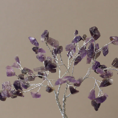 Amethyst Crystal Tree with Orgonite Base