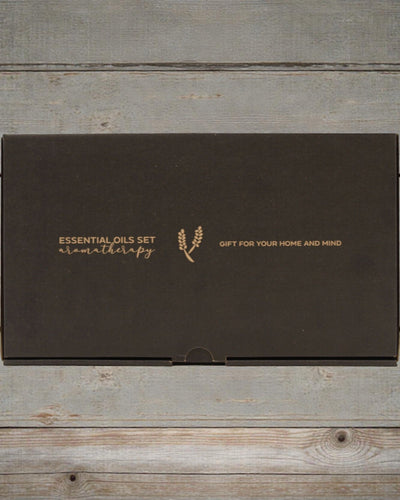 Autumn Harmony of Nature – Luxury Set of 12 Essential Oils 5 ml with Droppers