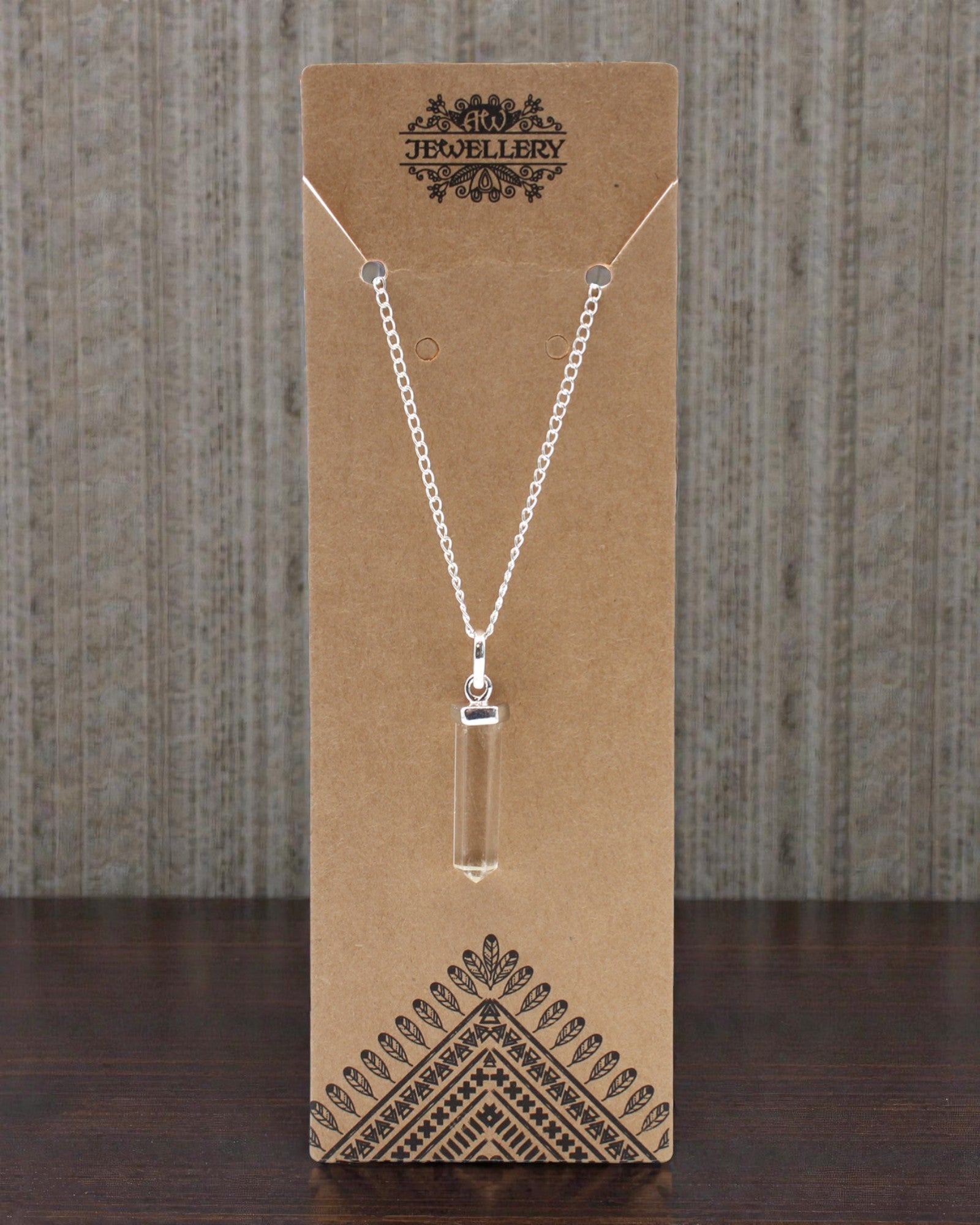 Crystal Point – Classic Point Pendant of Rock Crystal