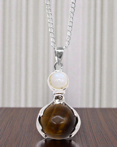 Crystal Hands – Healing Hands Tiger’s Eye Pendant