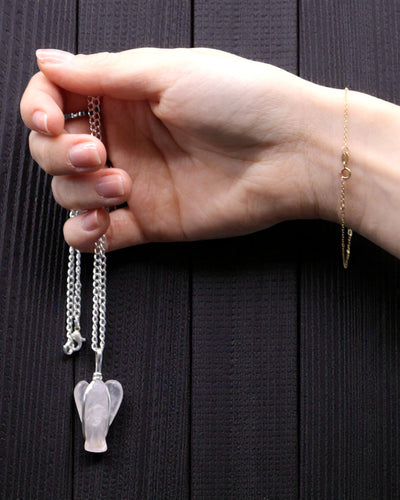 Guardian Amethyst – Guardian Angel Pendant Made of Amethyst