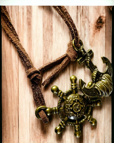 Vintage Sailing Notebook A6 or A7 size - with Compass Motif and Bearing Pages - Available in Various Color Variants, Engraving Option Available