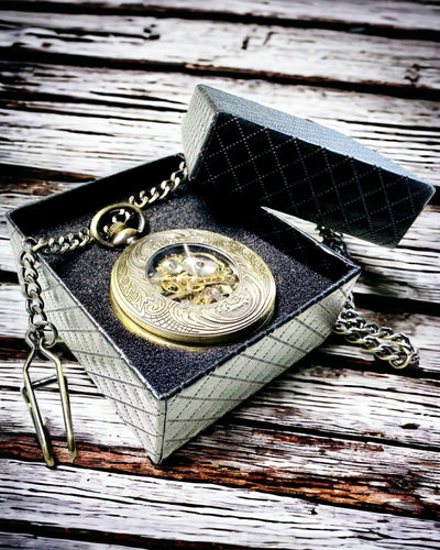 Ceas de Buzunar Exclusiv „Heritage” - Mecanic și Rezistent la Apă