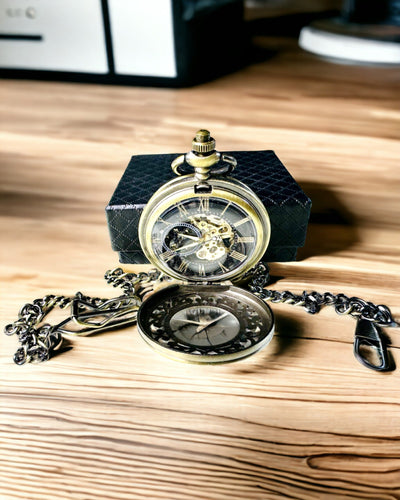 Ceas de Buzunar Exclusiv „Heritage” - Mecanic și Rezistent la Apă