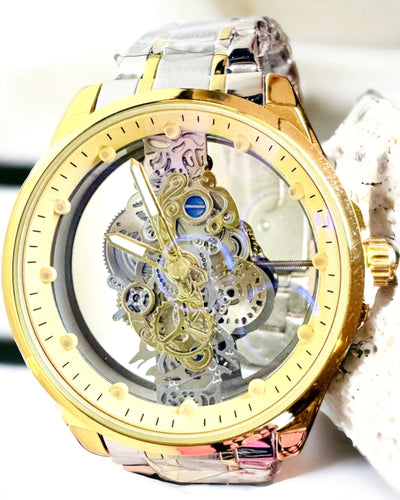 Чоловічий кварцовий годинник "Vision Sport" – двосторонньо прозорий з алюмінію