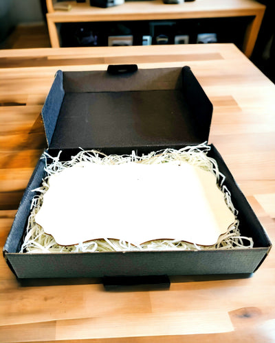 Wooden Decorative Pendant with Personalization Option – Various Shapes