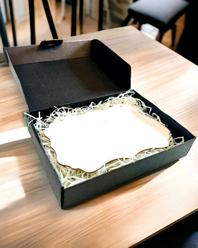 Wooden Decorative Pendant with Personalization Option – Various Shapes