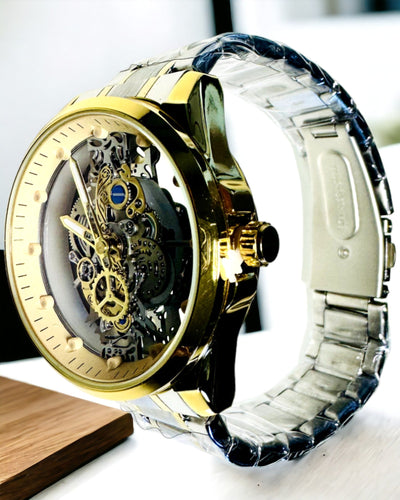 Чоловічий кварцовий годинник "Vision Sport" – двосторонньо прозорий з алюмінію