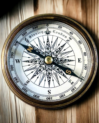 Námořní kompas "Stanley Marine London" s možností personalizace, 2 varianty na výběr