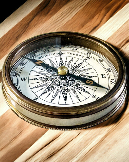Námořní kompas "Stanley Marine London" s možností personalizace, 2 varianty na výběr