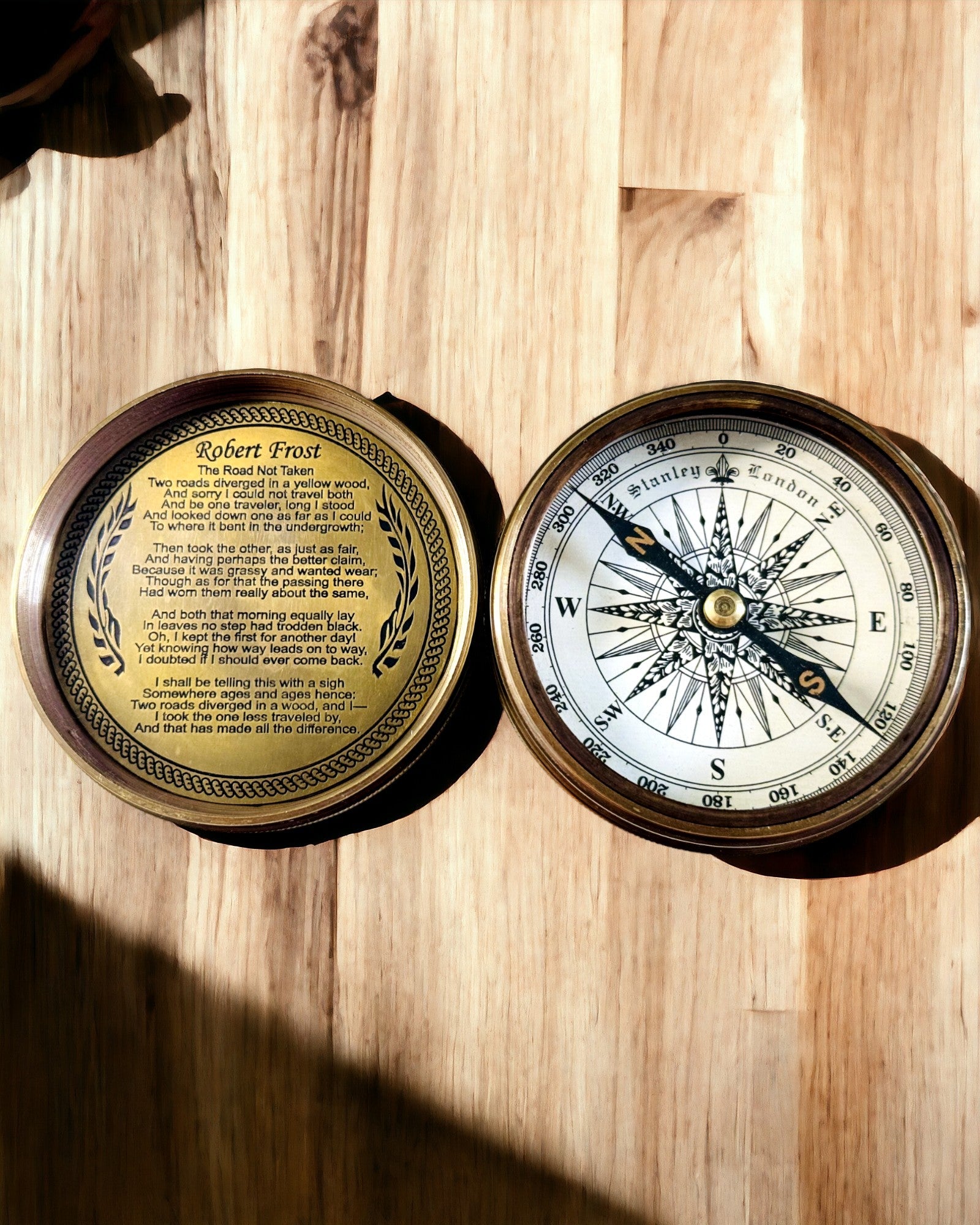 Námořní kompas "Stanley Marine London" s možností personalizace, 2 varianty na výběr
