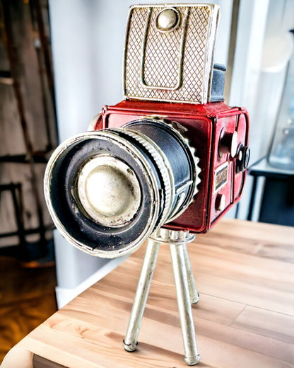 Dekorativna figura "Retro Kamera Keystone" s mogućnošću graviranja