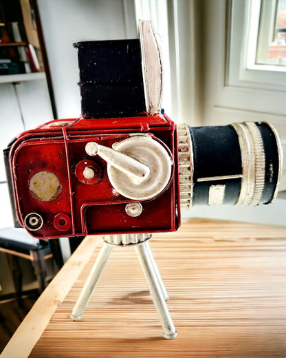 Dekorativna figura "Retro Kamera Keystone" s mogućnošću graviranja