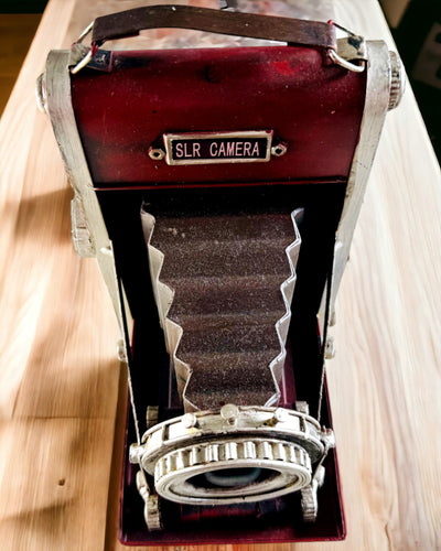 Vintage Vision: Dekorativní Retro Kamera s Možností Gravírování