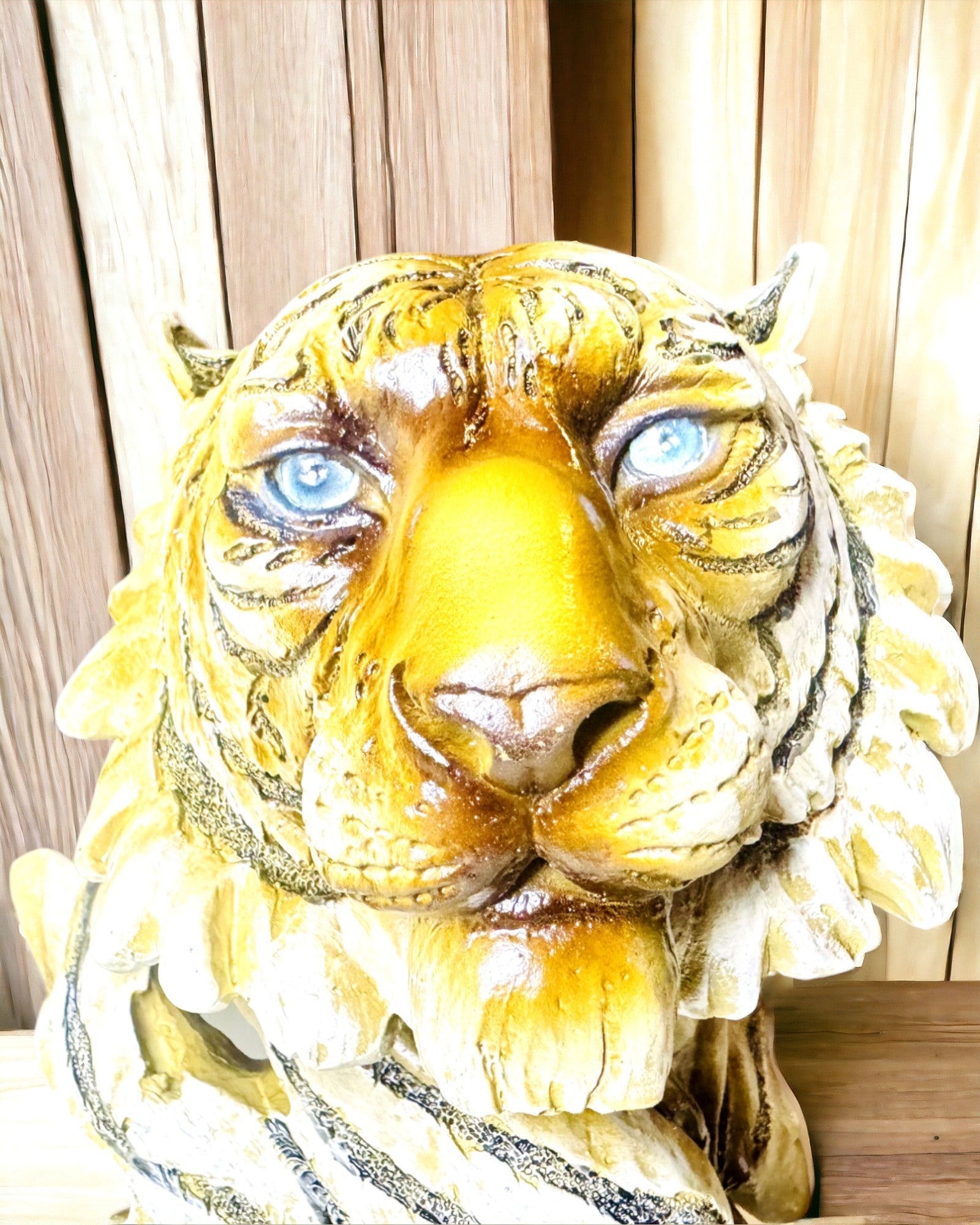 Statuetka "Tygr Král Džungle" s možností gravírování, figurka 29 cm vysoká, dekorace jako dárek