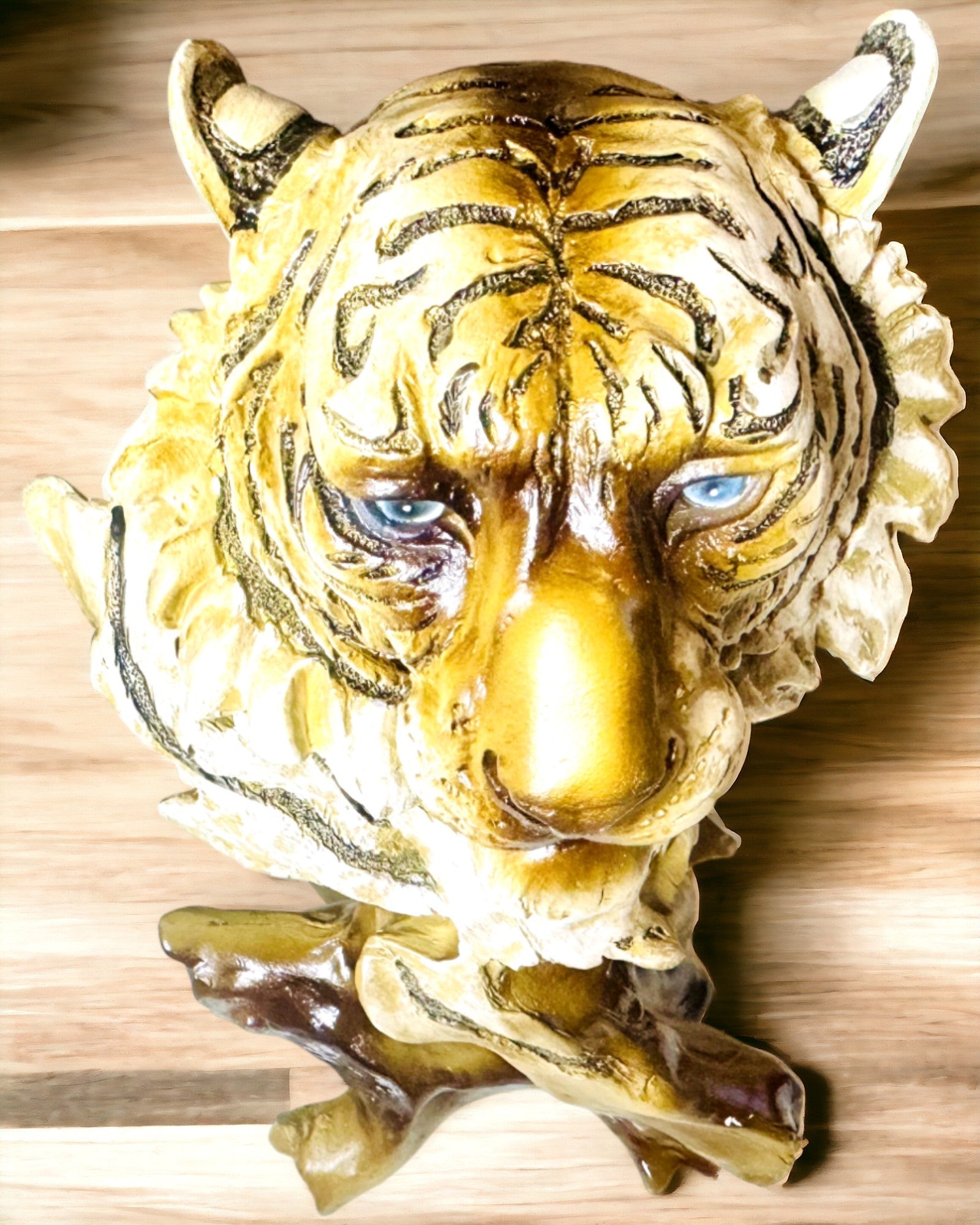 Statuetka "Tygr Král Džungle" s možností gravírování, figurka 29 cm vysoká, dekorace jako dárek