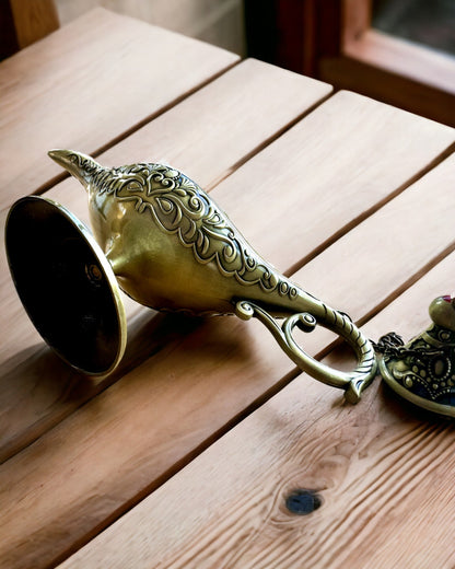Magic Aladdin Lamp with Engraving Option - Shredded Gold Variant