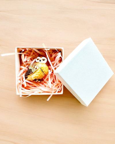 Чарівна Совка з Кристалами - Схованка для Прикрас з можливістю персоналізації гравіюванням, подарунок