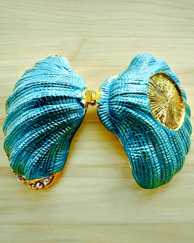 Skarbiec Wspomnień Muszelka - Schránka na šperky s možností personalizace gravírováním, dárek