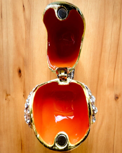 Šareni Vrabac s Graviranjem - Preslatka Skrinja za Blago