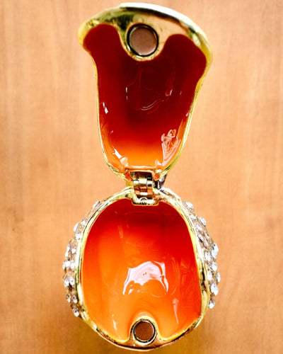 Šareni Vrabac s Graviranjem - Preslatka Skrinja za Blago