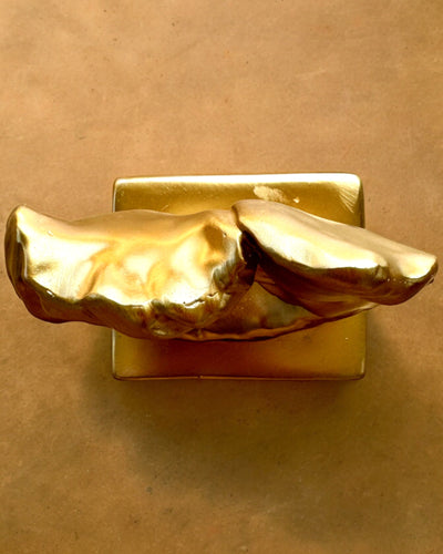 Figurica "Zlatni Spoj" - 13,5 cm visine, Dekorativna s Opcijom Graviranja