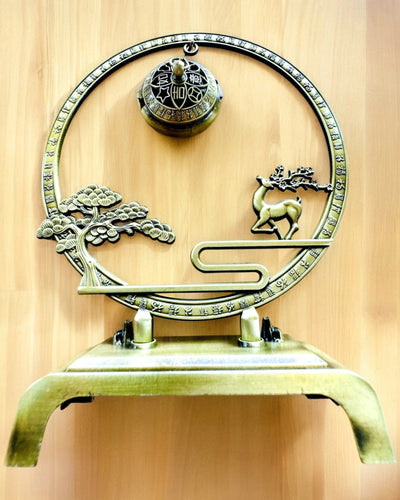 Elegant Metal Incense Holder "Great Calm" - personalization with engraving available