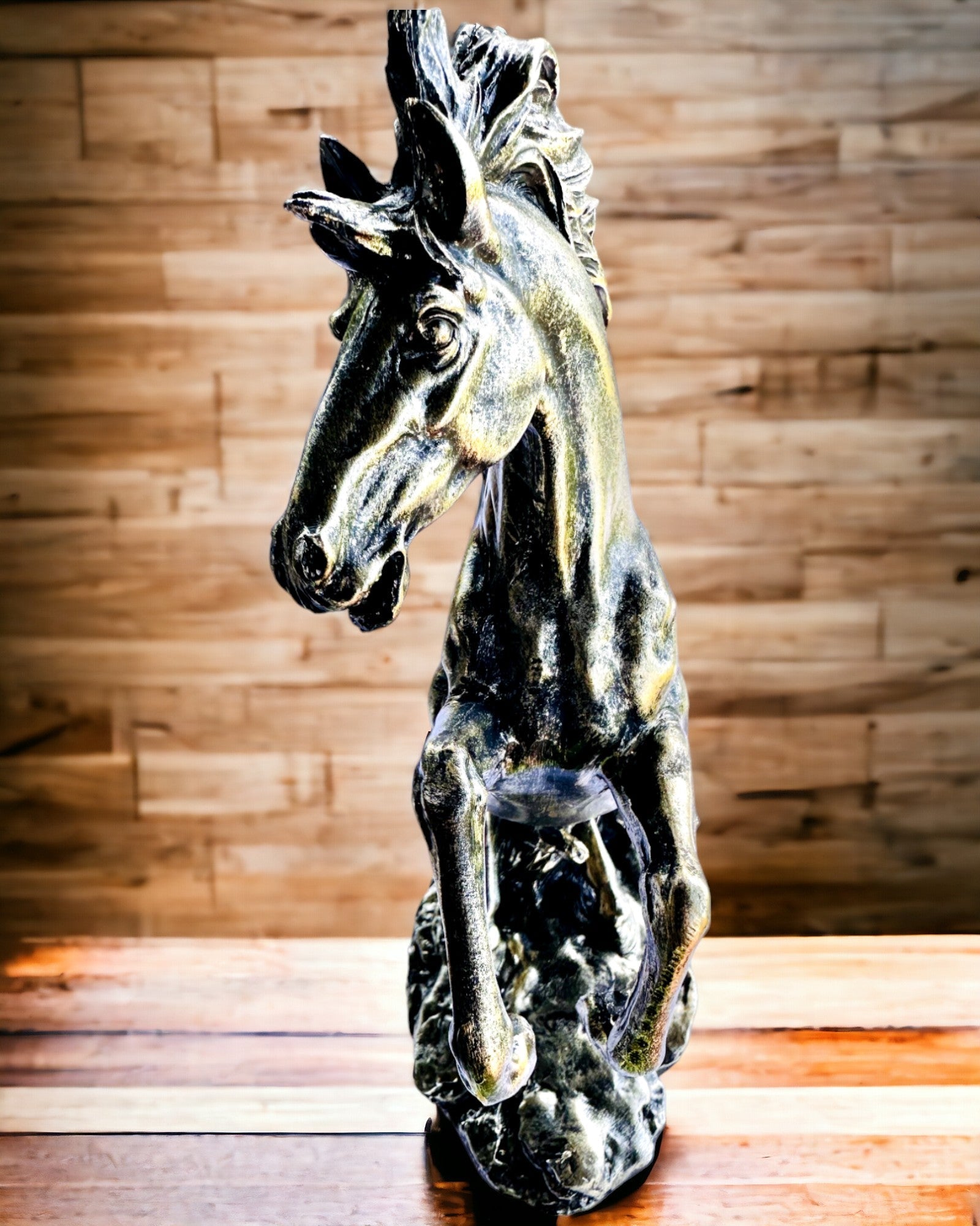 Noblesse - Figurină, Statuie Cal în Mișcare - posibilitate de personalizare cu gravură pentru cadou