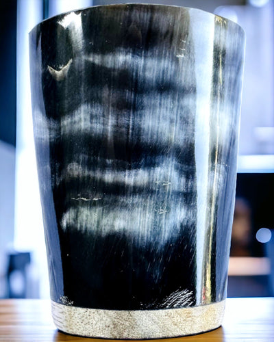 Ручний Малий Чашка з Можливістю Гравіювання, келих Індійський Чашка, можливість персоналізації на подарунок, гравіювання. Колір темний