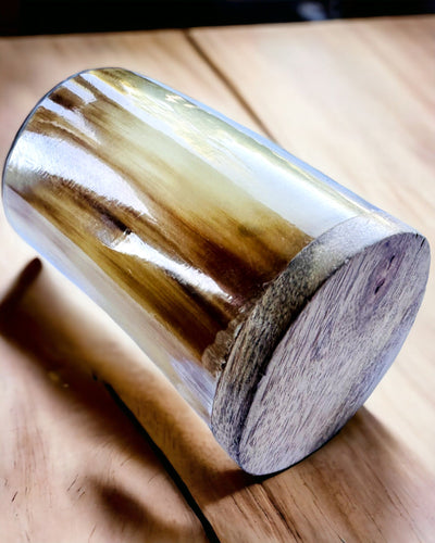 Taza Pequeña Hecha a Mano con Posibilidad de Grabado, vaso Indio Taza, posibilidad de personalización para regalo, grabado. Color claro