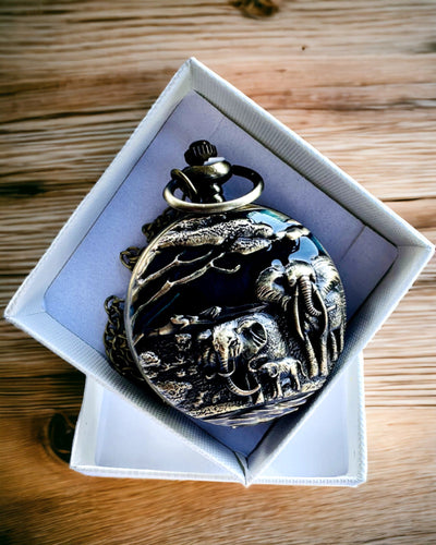 Карманний годинник "Vintage Explorer" з можливістю гравіювання