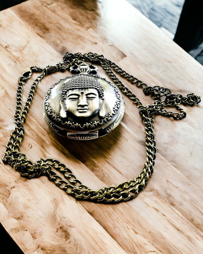 Džepni sat "Buddha Time Elegance", mogućnost personalizacije gravurom